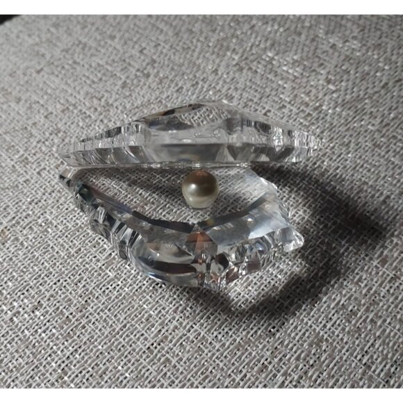 Swarovski Figurine Oyster Shell with Pearl - Picture 4 of 6